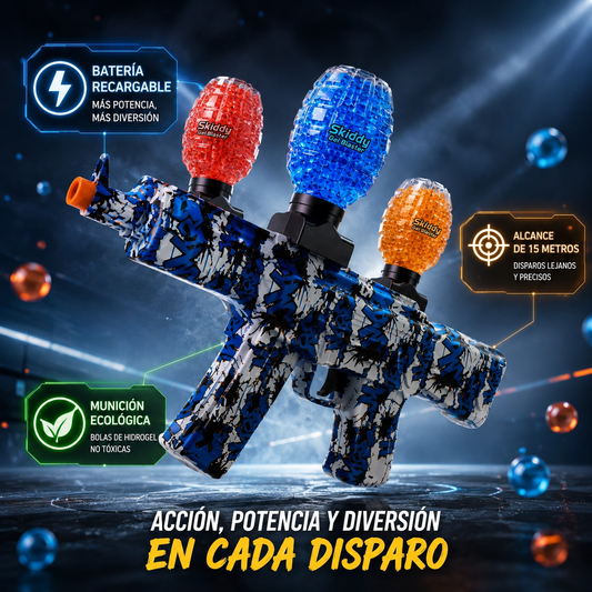 pistola hidrogel' Disparo automático de alta velocidad'